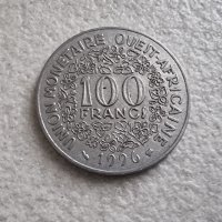 Монета . Африка. Западна Африка. 100 франка . 1996 г , снимка 3 - Нумизматика и бонистика - 41623074