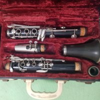 F BUISSON B-CLARINET MODEL 90 /дървен кларинет с куфар/ Made in France, снимка 2 - Духови инструменти - 35729800