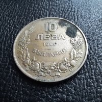 Стара монета 10 лева 1943 г. България - перфектен релеф,желязна!, снимка 4 - Нумизматика и бонистика - 42129307