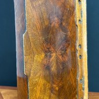 Махагонова дървена кутия 1900г., снимка 9 - Антикварни и старинни предмети - 44367678