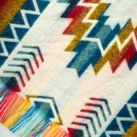Автентичнo еквадорско унисекс вълнено пончо с геометрични фигури, различни цветове, снимка 8 - Пуловери - 35847465