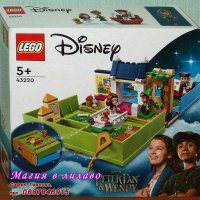 Продавам лего LEGO Disney Princes 43220 - Книгата за приключения на Питър Пан и Уенди, снимка 1 - Образователни игри - 40018888