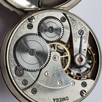 Античен голям джобен часовник OMEGA APW-149, снимка 12 - Антикварни и старинни предмети - 35936042