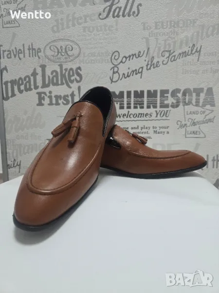 Мъжки елегантни обувки, снимка 1