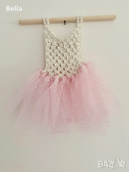 Стенна макраме туту за бебе, снимка 1