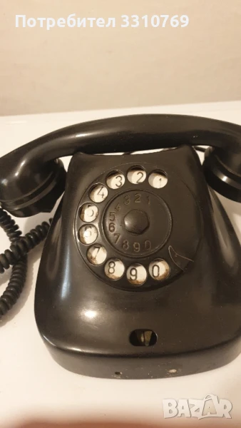 Стар български телефонен апарат. , снимка 1