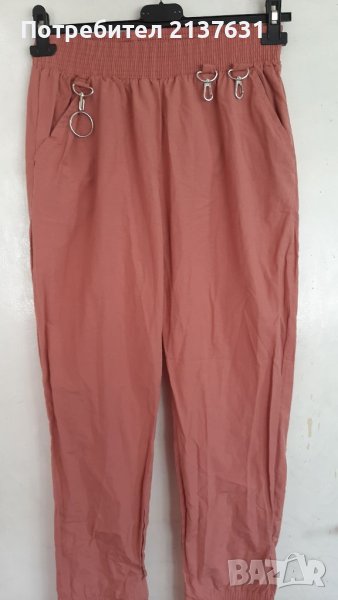 НОВ ! ДАМСКИ ЛЕТЕН ПАНТАЛОН Размер М , снимка 1