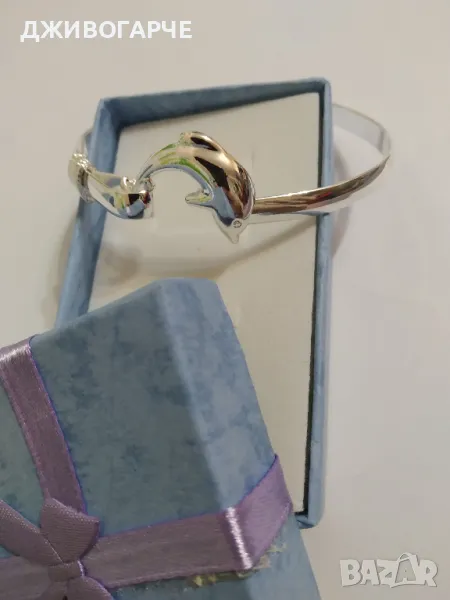 Нова, сребърна гривна. Поставена в кутия лукс, снимка 1