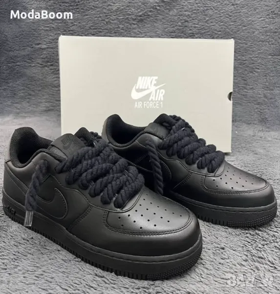 Nike Air Force 1 черни мъжки маратонки , снимка 1