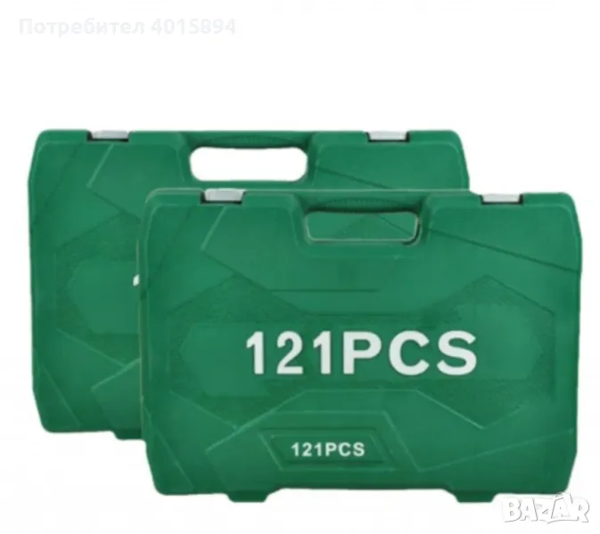 Комплект инструменти за ремонт на автомобил, 121 части, снимка 1