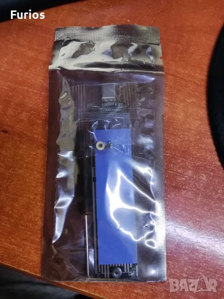 M.2 SSD Адаптор NVMe type C, снимка 1