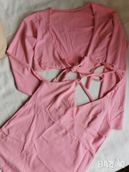 Розов сет М размер, снимка 1