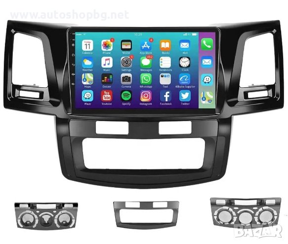 TOYOTA HILUX 2005-2014 - 9 '' НАВИГАЦИЯ, снимка 1