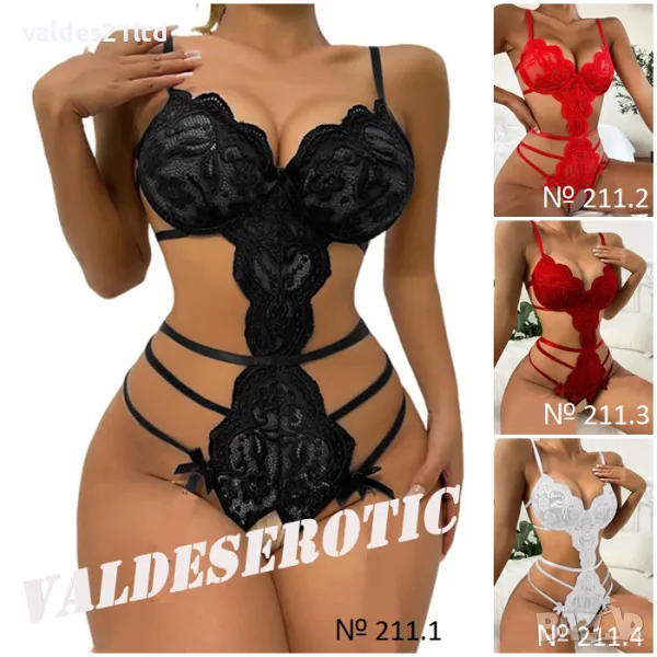 Еротично боди с отворено дъно, снимка 1