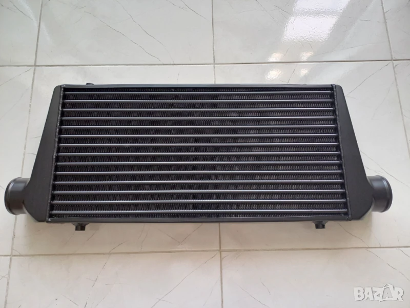 Интеркулер челен НОВ 600х300х76 3,0" ф76, кулер, снимка 1