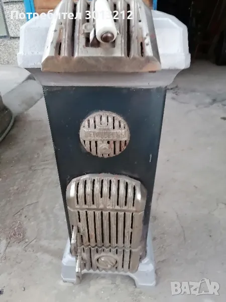 печка на дърва здрава като нова., снимка 1