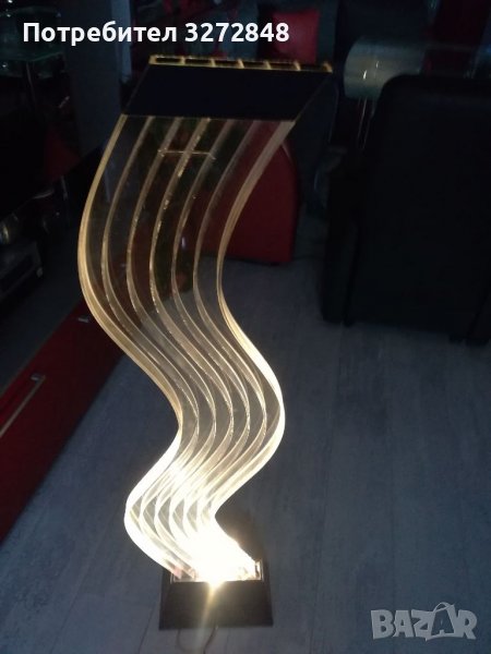 Лампион / поликарбонатен вълнообраз/сменящи цветовете си, снимка 1