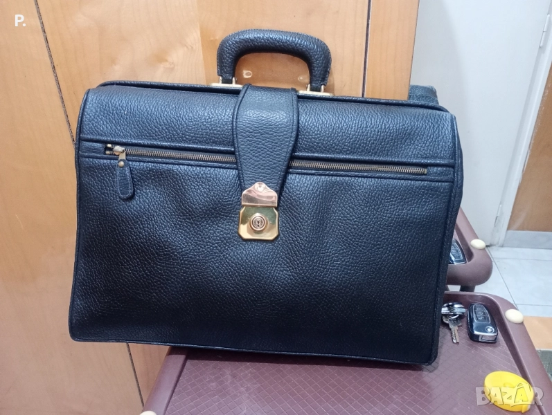 Чанта естествена кожа, много здрава!!!, снимка 1