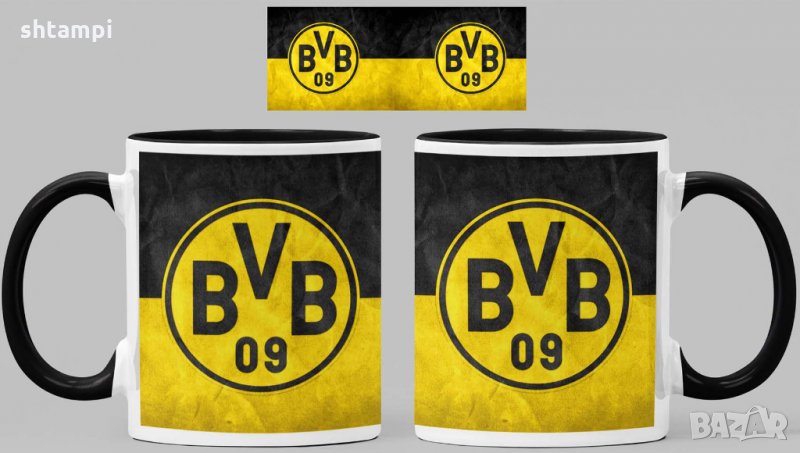 Чаша Борусия Дортмунд Borussia Dortmund Керамична, снимка 1