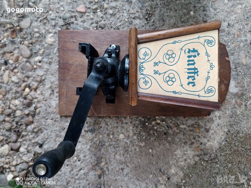 Стара кафемелачка, арт, винтидж старинно , снимка 1