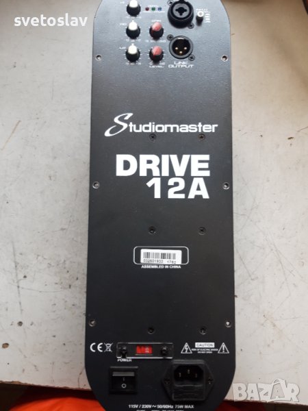 studiomaster drive 12a, снимка 1