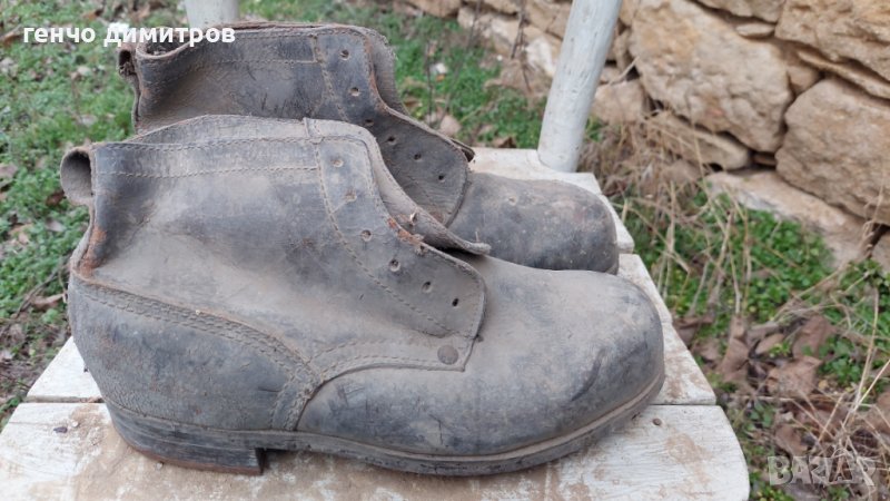 стари немски обувки  от WW II война , снимка 1