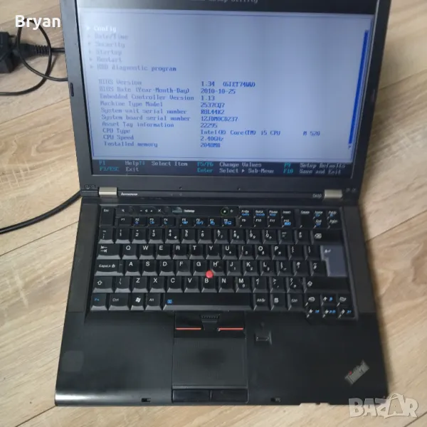 Lenovo Thinkpad T410 лаптоп, снимка 1