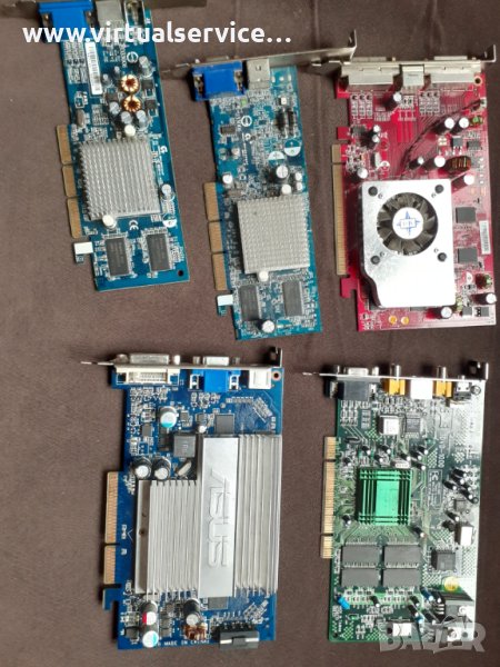 Антикварни дъна сокет 370, слот1, видео карти PCI, AGP, CPU486, снимка 1