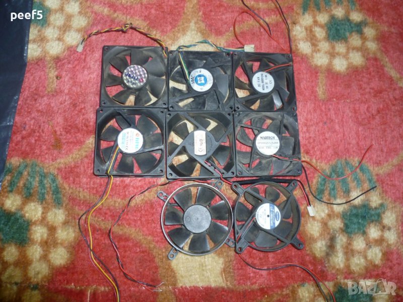 Лот компютърни вентилатори 8бр. за 15лв.!, снимка 1