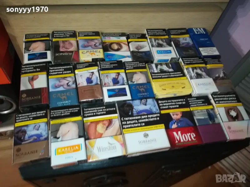 КОЛЕКЦИЯ ПРАЗНИ КУТИИ ЗА 65ЛВ ВСИЧКИ 1112241305, снимка 1