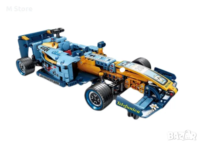 Конструктор 635 части, Blue Race Machine , снимка 1