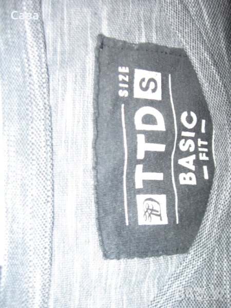 Тениски TOM TAILOR  мъжки,С и М  /сива и шампанско/, снимка 1