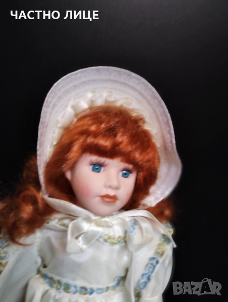 Стара Порцеланова кукла 50см, снимка 1