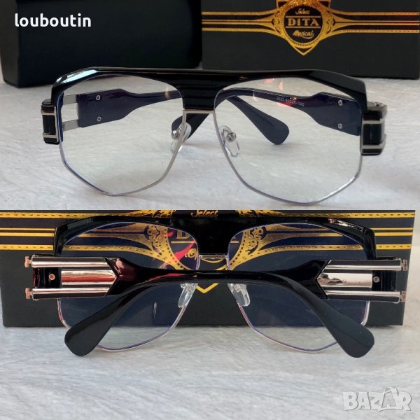 DITA 2023 Мъжки слънчеви очила прозрачни маска, снимка 1