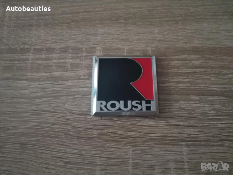 Ford Roush метална квадратна емблема , снимка 1