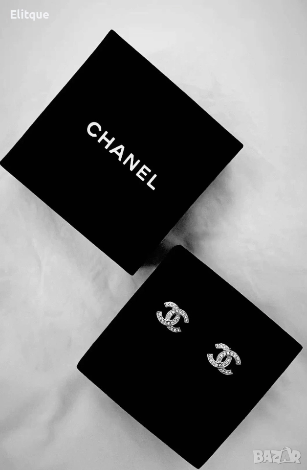 обеци от висококачествена стомана chanel , снимка 1