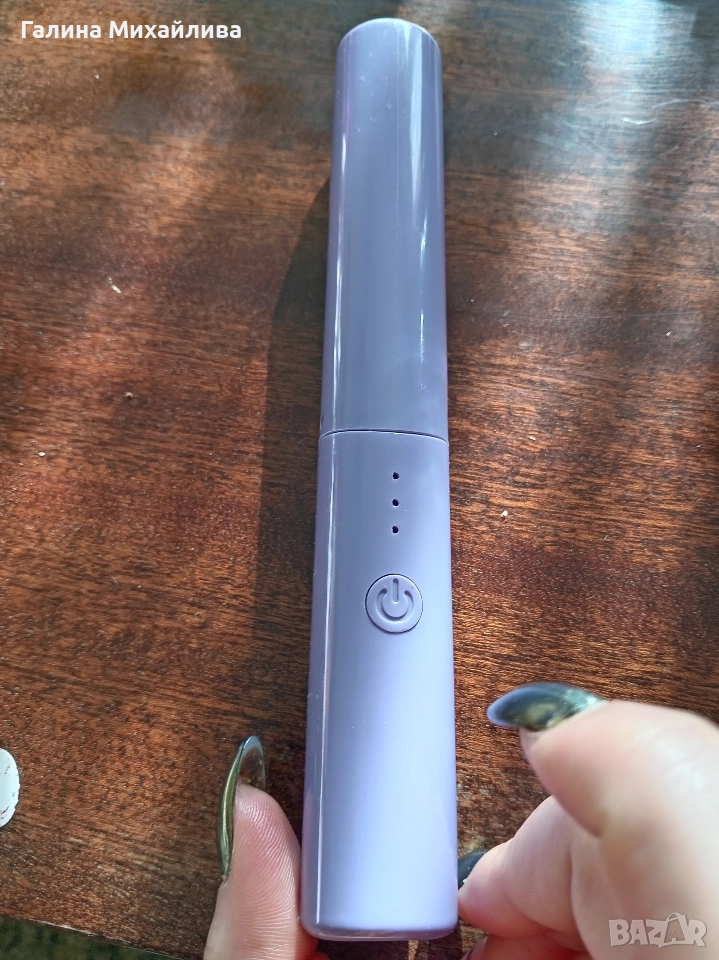 гребен за исправяне на коса, снимка 1