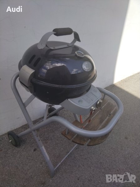 Газово градинско барбекю за пикник, къмпинг, лов, градина, вила. Стилно и качествено барбекю. Галейк, снимка 1