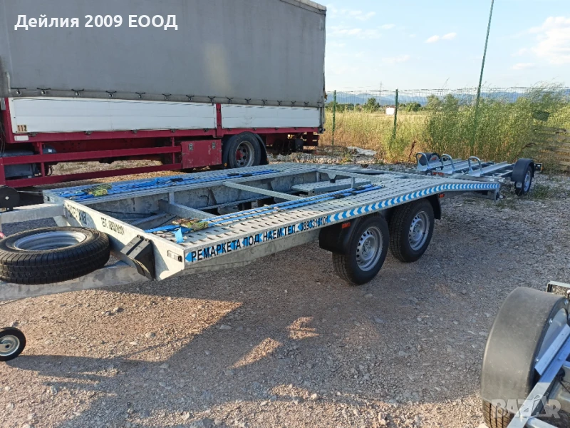 Автоплатформи / платформи / ремаркета под наем / Транспорт, снимка 1