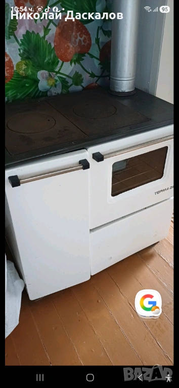 Готварска печка на дърва, снимка 1