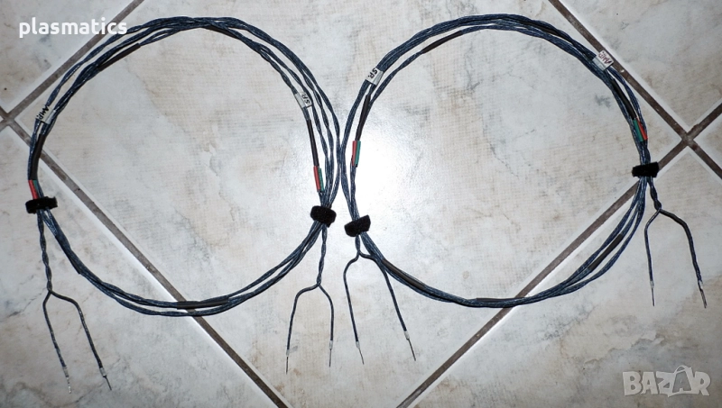 сребърни кабели за тонколони, снимка 1