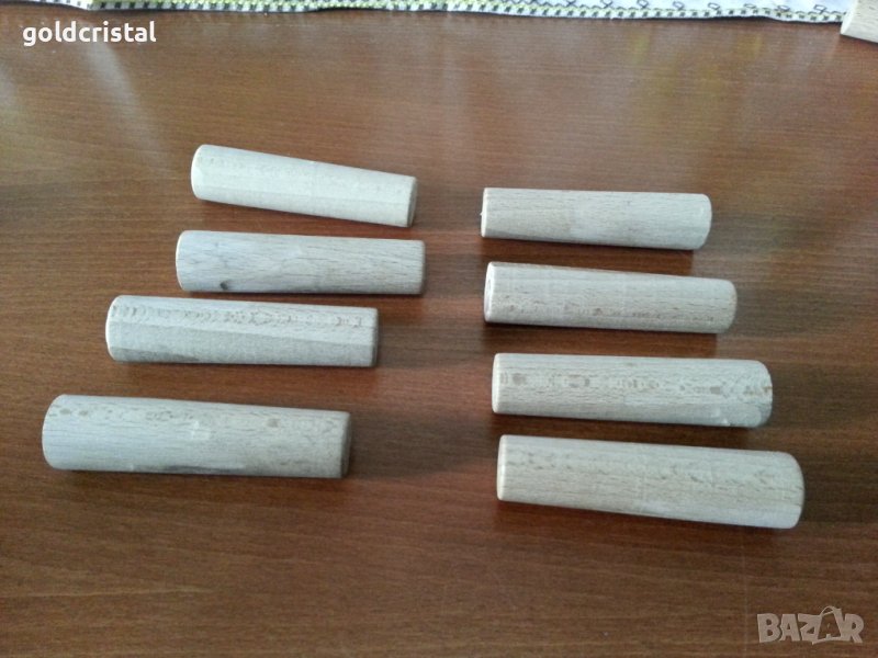 Дървени форми за каноли  пурички , снимка 1