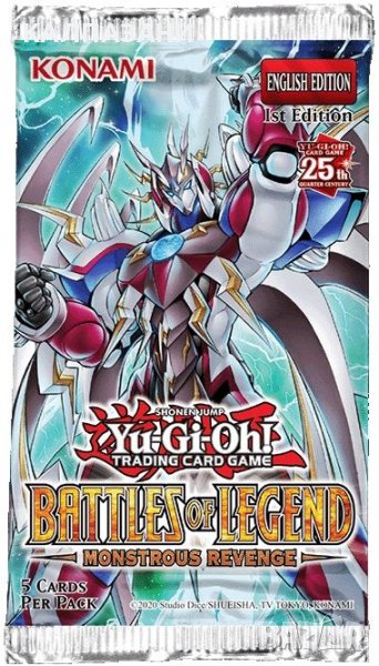 Yu-Gi-Oh! Battles of Legend: Monstrous Revenge Booster, снимка 1