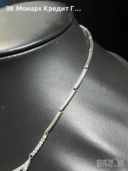 Сребърно колие , снимка 1