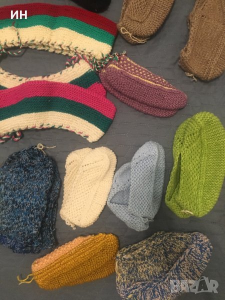 Ръчно плетени терлици, снимка 1