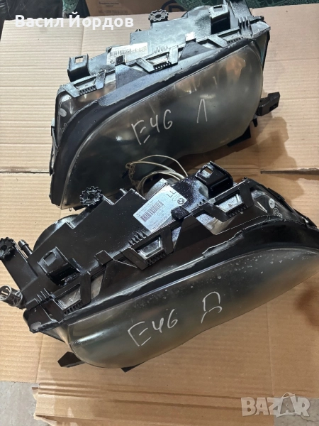 Фарове за БМВ Е46 / BMW E46 / 63.12-6 910 956 / Ляв и Десен Фар за БМВ Е46 фейс, снимка 1