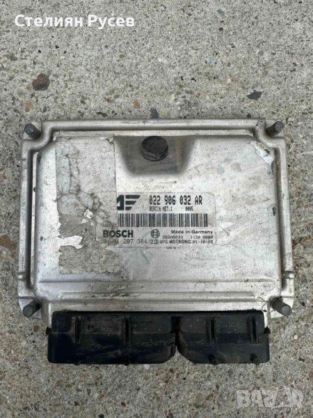ecu компютър за двигател за VW Sharan 2.8i 204кс VR6 2002г цена 100лв или 51,13 евро   022 906 032 a, снимка 1