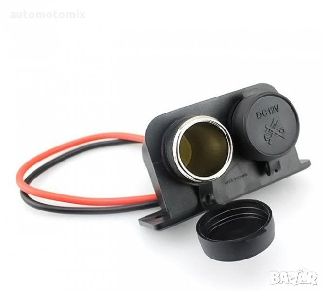 РАЗКЛОНИТЕЛ ЗА ЗАПАЛКА 2 ГНЕЗДА 12-24V, снимка 1