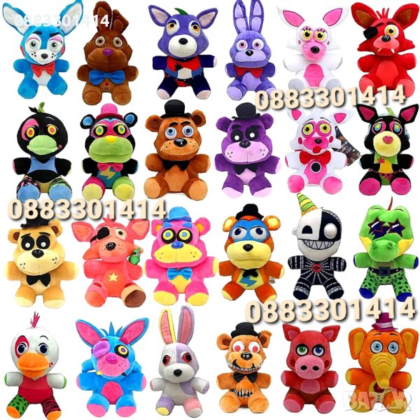 Five Nights at Freddy's 5 нощувки при Фреди Плюшени играчки Fnaf , снимка 1