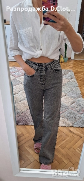 дънки широк крачол , снимка 1